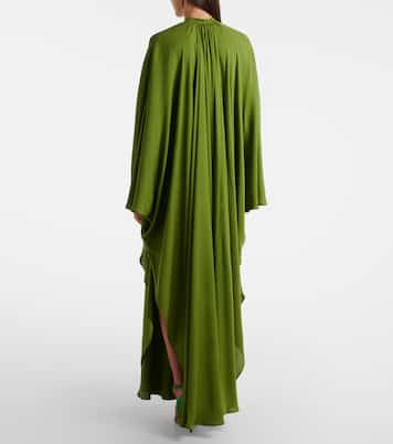 Draped silk georgette kaftan  | Tom Ford