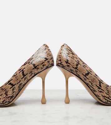 Ixia snake-effect leather pumps | Jimmy Choo