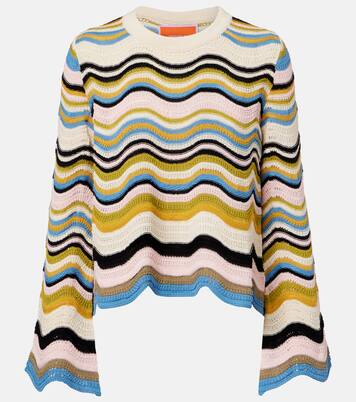 Jersey Chevron de croché de algodón | La DoubleJ