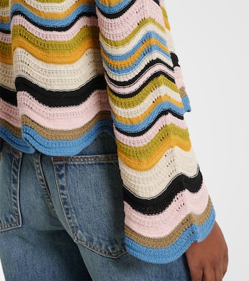 Jersey Chevron de croché de algodón | La DoubleJ