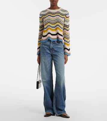 Jersey Chevron de croché de algodón | La DoubleJ