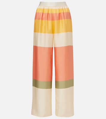 Lollipop silk twill wide-leg pants | Eres