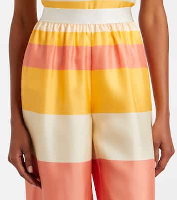 Lollipop silk twill wide-leg pants | Eres