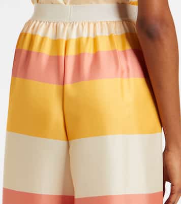 Lollipop silk twill wide-leg pants | Eres