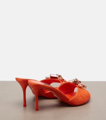 Embellished brocade mules | Dolce&Gabbana