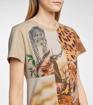 Robe imprimée en coton | Stella McCartney