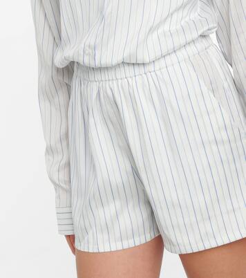 Gestreifte Shorts Edwinna aus Seide | Rta