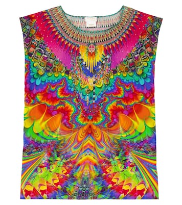 Printed cotton top | Camilla Kids