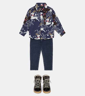 Hemd Reindeer aus Baumwolle | Mini Rodini