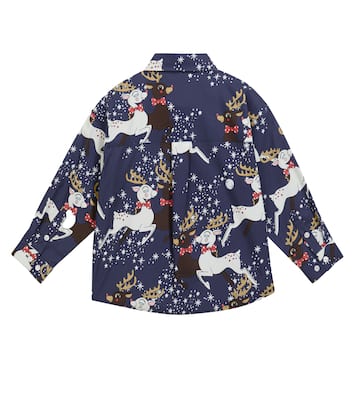 Hemd Reindeer aus Baumwolle | Mini Rodini