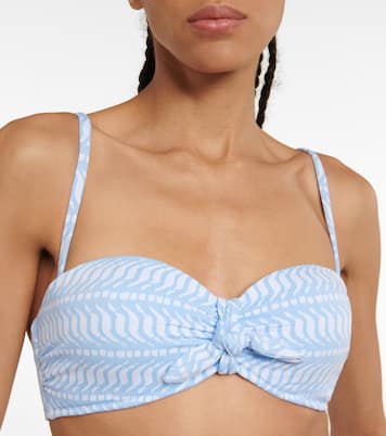Haut de bikini Maldives en jacquard | Heidi Klein