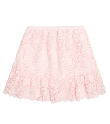 Jupe en dentelle guipure | Self-Portrait Kids