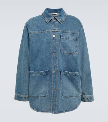 Denim shirt jacket | Valentino