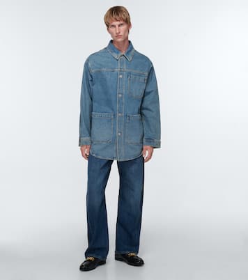 Denim shirt jacket | Valentino