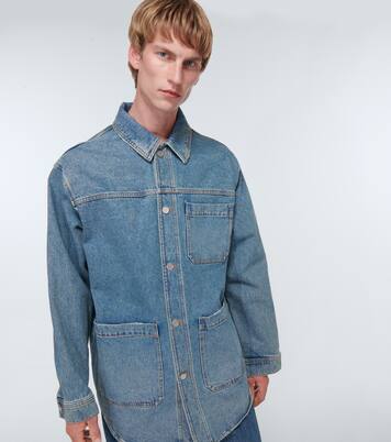 Denim shirt jacket | Valentino