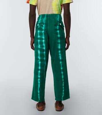 Pantalon en velours côtelé tie & dye | The Elder Statesman