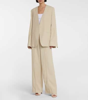 Pantalon ample en gabardine | Toteme