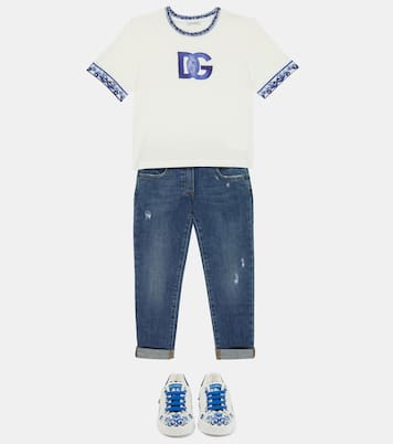 Distressed Jeans | Dolce&Gabbana Kids