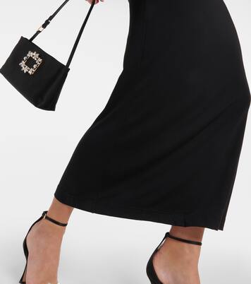 Robe longue à encolure bardot | Giambattista Valli