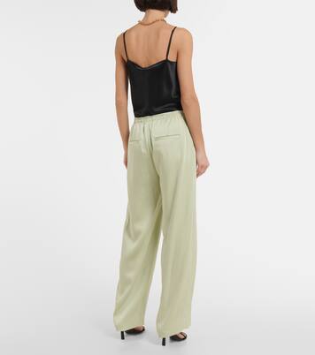 Pantalon ample en satin | Vince