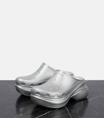 x Crocs platform slides | Balenciaga