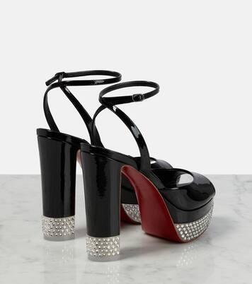 Cassandrina Alta 130 embellished sandals | Christian Louboutin