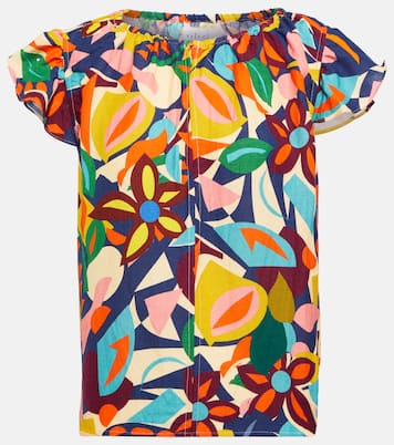 Teresa printed top | Velvet