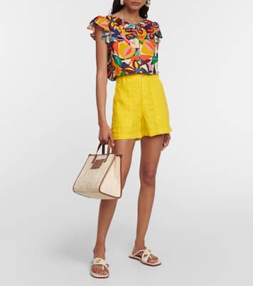 Teresa printed top | Velvet