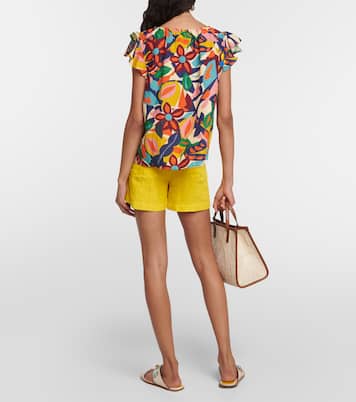 Teresa printed top | Velvet