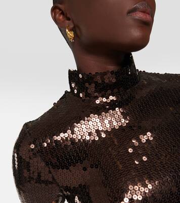 Cropped-Top Cherilyn mit Pailletten | Taller Marmo