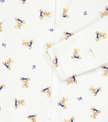 Polo Bear cotton bodysuit | Polo Ralph Lauren Kids