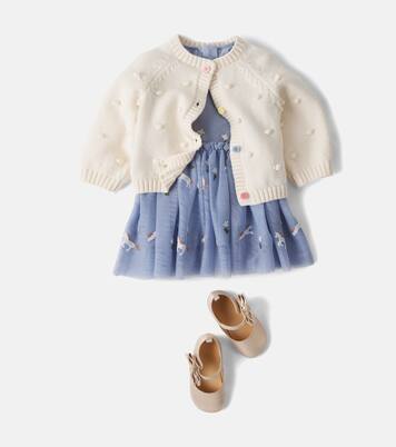 Baby Schuhe Lou Babe aus Metallic-Leder | Christian Louboutin Kids