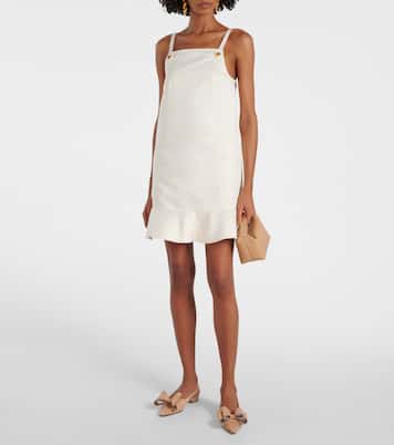 Le Cadeau suede slingback flats | Mach & Mach