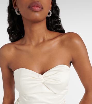 Bridal strapless minidress | Rotate