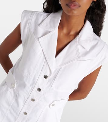 Hemdblusenkleid Jax aus Denim | Veronica Beard