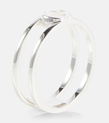 Ring Interlocking G aus Sterlingsilber | Gucci