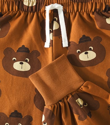 Bears cotton-blend sweatpants | Tinycottons