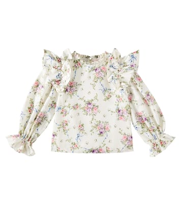 Belle ruffled floral blouse | Tutu Du Monde