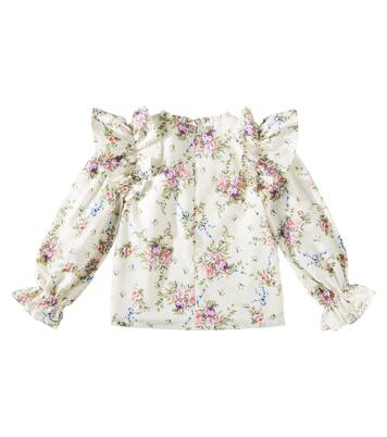 Belle ruffled floral blouse | Tutu Du Monde