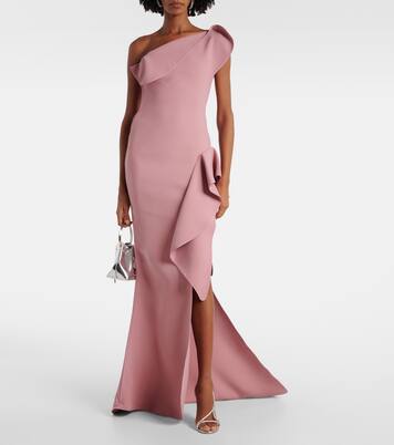 Robe longue Provenance asymétrique | Maticevski