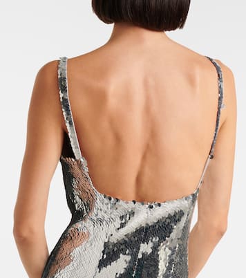 Midikleid mit Pailletten | Magda Butrym