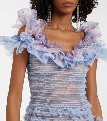 Robe midi en tulle | Susan Fang