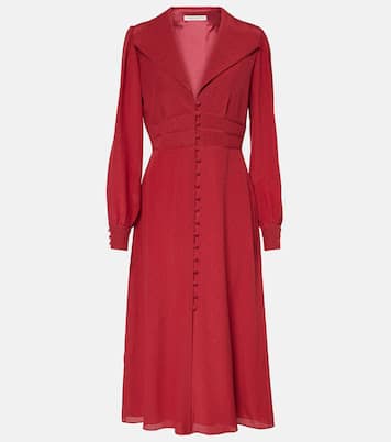 Midikleid aus Seide | Alessandra Rich