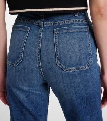 Terrell high-rise bootcut jeans | Nili Lotan