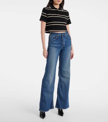 Terrell high-rise bootcut jeans | Nili Lotan