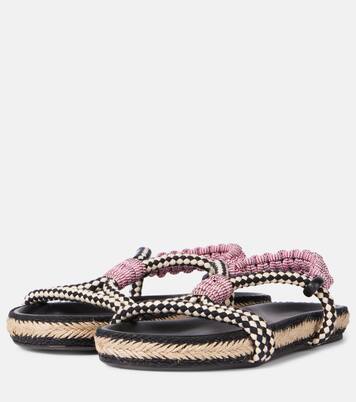 Waltee leather espadrille sandals | Isabel Marant