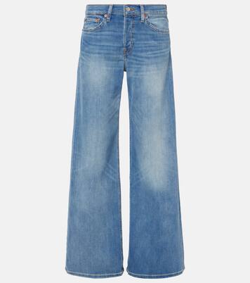 Mid-Rise Wide-Leg Jeans Cotton Stretch | Re/Done