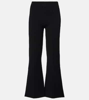 Pantaloni flared a vita alta | Veronica Beard