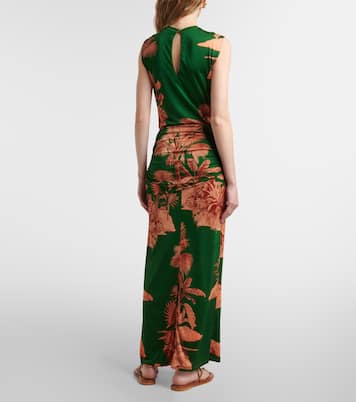 Robe longue Finding The Way à fleurs | Johanna Ortiz