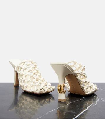 Mules Riva 90 en cuir | Bottega Veneta